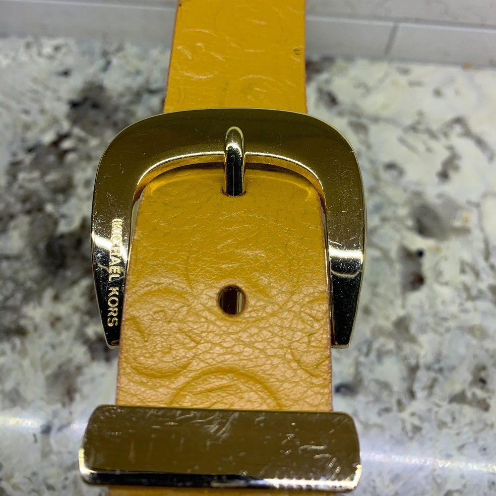 Michael Kors Monogram Belt